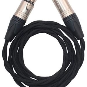 KK Cable VI-Z, 4-Pin XLR (Balance) Male to 4-Pin XLR (Balance) Female Extension Cable, Headphone Extension Cable, Audio Extension Cable. VI-Z (2M(6.5ft))