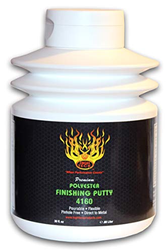 High Teck Products Premium Polyester Finishing Putty