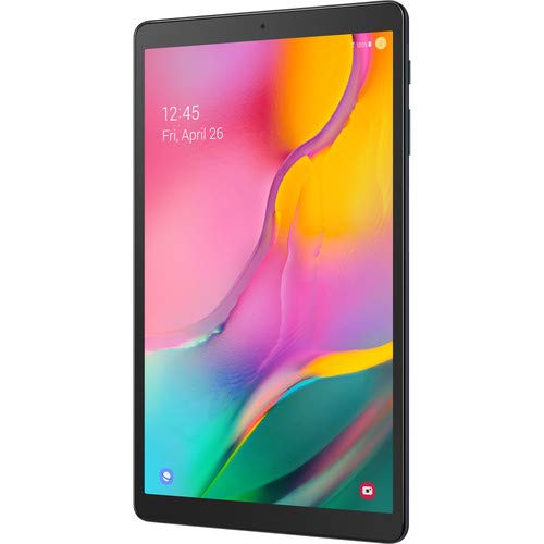 2019 Samsung Galaxy Tab A 10.1-inch Touchscreen (1920x1200) Wi-Fi Tablet Bundle, Exynos 7904A Processor, 3GB RAM, 128GB Memory, BMali-G71 MP2 Graphics, Bluetooth, Tigology Case, Android 9.0 Pie OS