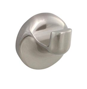 formosa design hardware towel and robe hook variety of finishes and styles available (round style, brushed nickel)