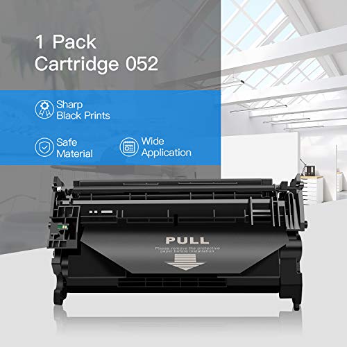 LxTek Compatible Toner Cartridge Replacement for Canon 052 to use with ImageCLASS MF424dw MF426dw LBP214dw，i-SENSYS LBP214dw LBP214dw MF421dw (Black, 1 Pack)