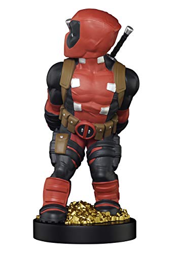 Exquisite Gaming Cable Guys - Marvel Deadpool Rear View Charging Phone and Controller Holder - Electronic Games , Red