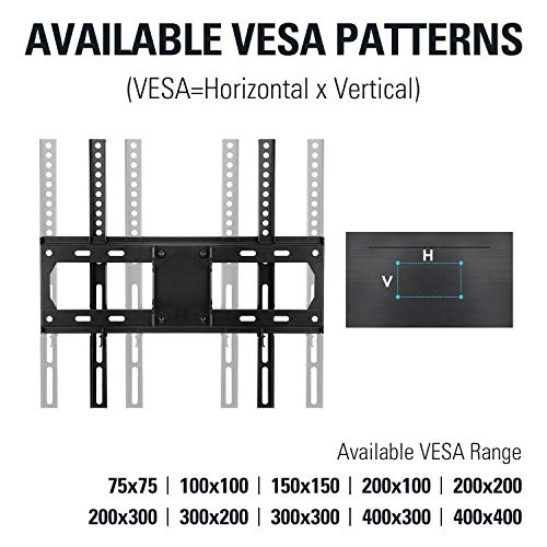 Mounting Dream TV Mount Full Motion TV Wall Mount for Most 32-65 Inch Flat Screen TV, Wall Mount TV Bracket with Dual Arms, Max VESA 400x400mm and 99 LBS, Fits 16", 18", 24" Studs MD2380-24K TV Mounts