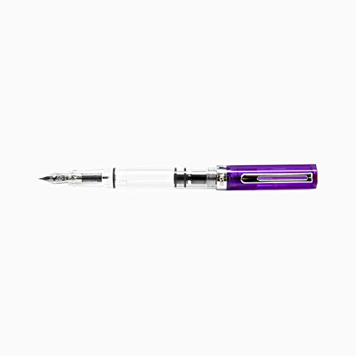 TWSBI ECO Transparent Purple Fountain Pen F nib