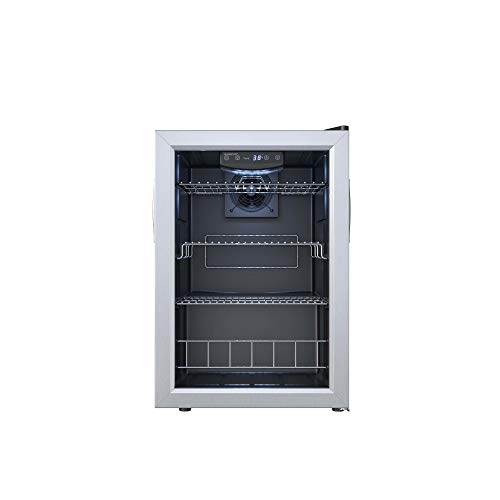 EdgeStar BWC91SS 17 Inch Wide 80 Can Capacity Extreme Cool Beverage Center