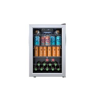 EdgeStar BWC91SS 17 Inch Wide 80 Can Capacity Extreme Cool Beverage Center