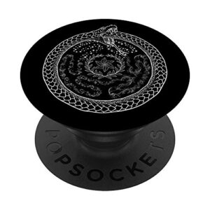 hecate's wheel ouroboros goddess of witchcraft hekate witch popsockets swappable popgrip