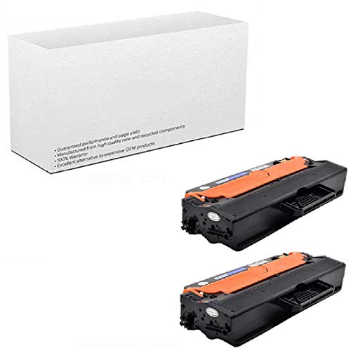 AM-Ink 2-Pack Compatible 103L MLT-D103L MLTD103L Toner Cartridge Replacement for Samsung ML-2955ND ML-2955DW ML-2950ND SCX-4729FW SCX-4729FD Printer (Black)