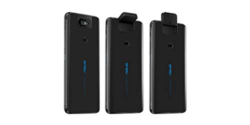 ASUS ZenFone 6 (ZS630KL-S855-6G64G-BK) - 6.4” FHD+ 2340x1080 All-Screen NanoEdge Display - 48MP Flip Camera – 6GB RAM - 64GB Storage - LTE Unlocked Dual SIM Cell Phone - US Warranty - Black