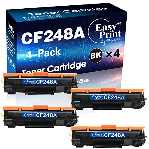 EASYPRINT Compatible (4X Black) 48A Toner Cartridge CF248A 248A Used for HP M15w 15a MFP 28w 28a Printer, (Total 4-Pack)