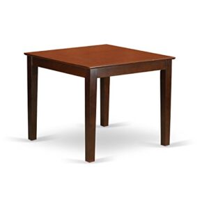East West Furniture OXGR5-MAH-W Kitchen Set