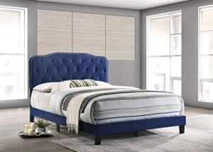 best quality furniture panel, queen, navy blue
