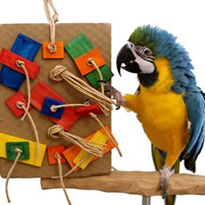 Cardboard Shreddy Toy for Parrots (Choose a Size) (Large)