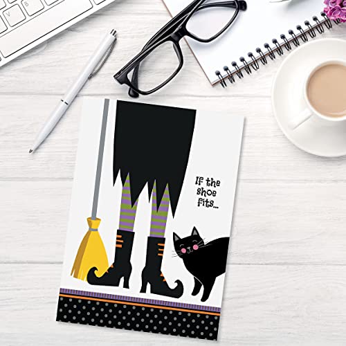 Current Spooktacular Halloween Greeting Cards Set - Set of 12 Large 5 x 7-Inch Cards, Themed Holiday Card Variety Value Pack, Assortment of 6 Unique Designs, Envelopes Included