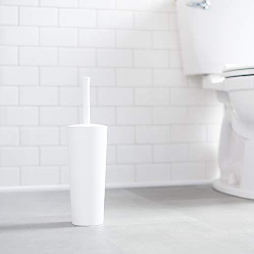 AmazonCommercial Toilet Brush and Holder Set - 4-pack