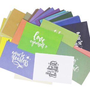 45 Shades of Motivation - Set of 45 postcards. 45 Different Motivational and Inspirational Quotes