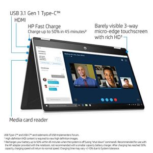 HP Pavilion X360 Convertible 15-Inch HD Touchscreen Laptop, 10th Gen Intel Core i5-10210U, 8 GB SDRAM, 256 GB Solid-State Drive, Windows 10 Home (15-dq1010nr, Natural Silver)