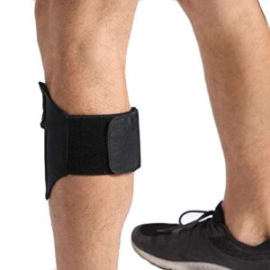 Cell Phone Leg Band & Armband for All Phones with Adjustable Elastic, Sport Leg & Arm Band for Running, Walking, Equestrian, Motorcycle or Hiking (Black)