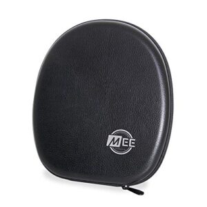 mee audio premium zipper carrying travel storage case for headphones & matrix cinema headphones from