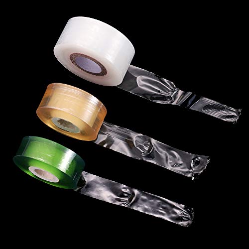 NAYE Grafting Tape for Fruit Trees,3 Pcs Stretchable Floristry Film,3 Color with Various Elasticity,Plants Repair Budding Tape