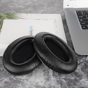 Geekria QuickFit Replacement Ear Pads for Sennheiser HD598, HD598SE, HD598CS, HD598SR, HD599Headphones Ear Cushions, Headset Earpads, Ear Cups Repair Parts (Black)