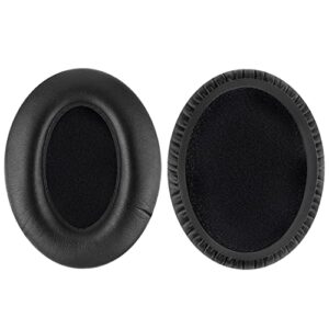 Geekria QuickFit Replacement Ear Pads for Sennheiser HD598, HD598SE, HD598CS, HD598SR, HD599Headphones Ear Cushions, Headset Earpads, Ear Cups Repair Parts (Black)