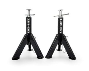 eaz lift telescopic rv jack, set of 2 | adjusts from 16-inches to 30-inches | featues a 6,000 lb. load capacity (48864)