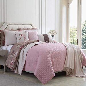 Modern Threads Grammercy 10-Piece Comforter and Quilted Coverleted Coverlet Set Queen