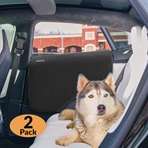 Car Door Protector - Interior Car Door Protectors Dog Scratch Door Protector Cover Pet Car Window Guard - 2 Packs