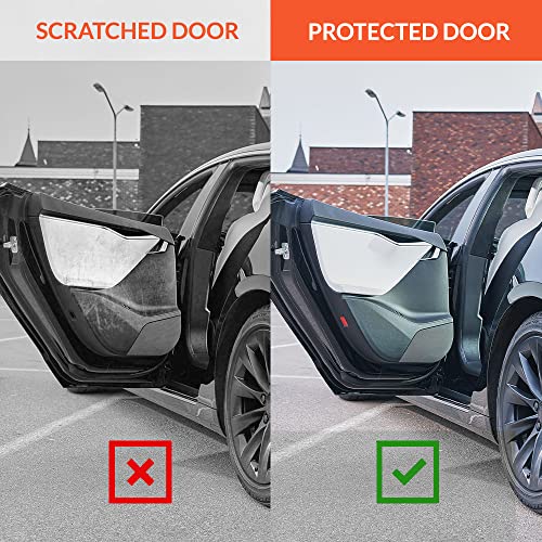 Car Door Protector - Interior Car Door Protectors Dog Scratch Door Protector Cover Pet Car Window Guard - 2 Packs