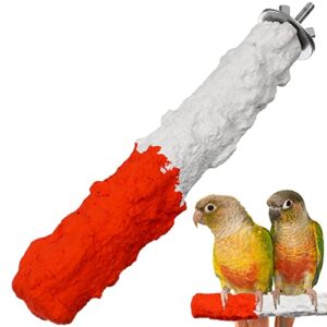 popetpop bird perches for parrots-cuttlebone calcium perch standing cuttlebone holder for birds cage accessories