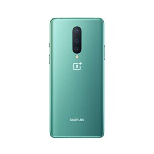 OnePlus 8 (5G) Dual-SIM IN2013 128GB/8GB RAM (GSM + CDMA) Factory Unlocked Android Smartphone (Glacial Green)- International Version