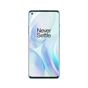 OnePlus 8 (5G) Dual-SIM IN2013 128GB/8GB RAM (GSM + CDMA) Factory Unlocked Android Smartphone (Glacial Green)- International Version