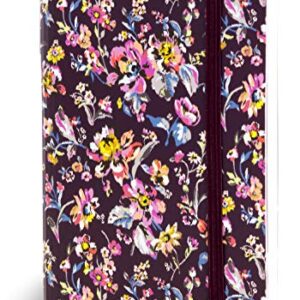 Vera Bradley Small Pocket Journal with Lined Pages and Black Ink Pen, Indiana Rose