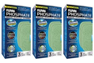 fluval 9 pack of phosphate remover media for 106/206 and 107/207 aquarium filters