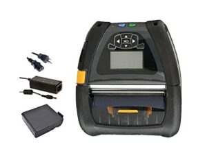 qln420 barcode label mobile printer, wireless bluetooth and wifi 802.11a/b/g/n, rugged, 4 inch, direct thermal, belt clip, charger