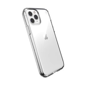 speck products presidio stay clear iphone 11 pro, presidio stay clear case, thermoplastic polyurethane, clear/clear