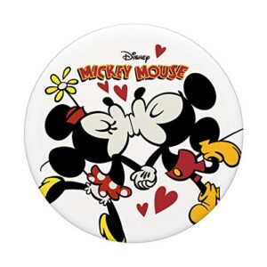 Disney Channel Mickey and Minnie Mouse Kiss PopSockets PopGrip: Swappable Grip for Phones & Tablets