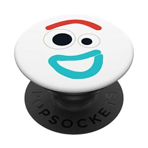 disney and pixar toy story 4 forky smiling popsockets popgrip: swappable grip for phones & tablets