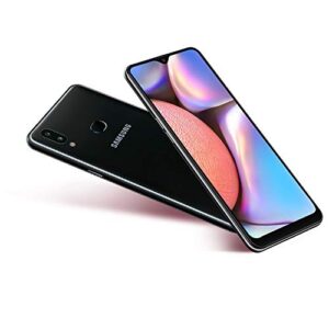 Samsung Galaxy A10s with Fingerprint (32GB, 2GB RAM) 6.2", Android 9.0, Dual SIM GSM Factory Unlocked A107M/DS - US + Global 4G LTE International Model (Black, 32GB + 64GB SD Bundle)