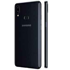 Samsung Galaxy A10s with Fingerprint (32GB, 2GB RAM) 6.2", Android 9.0, Dual SIM GSM Factory Unlocked A107M/DS - US + Global 4G LTE International Model (Black, 32GB + 64GB SD Bundle)