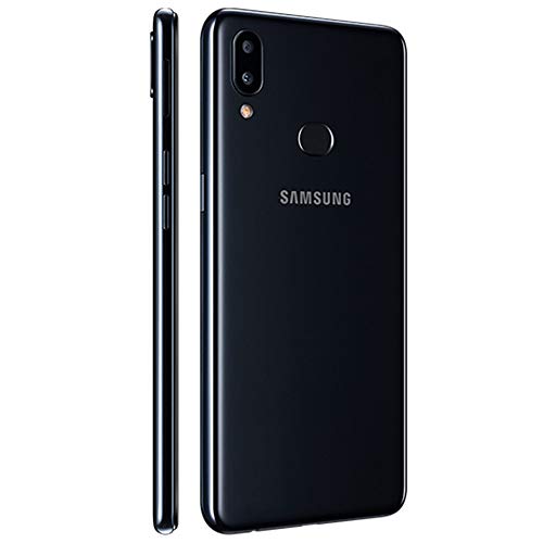 Samsung Galaxy A10s with Fingerprint (32GB, 2GB RAM) 6.2", Android 9.0, Dual SIM GSM Factory Unlocked A107M/DS - US + Global 4G LTE International Model (Black, 32GB + 64GB SD Bundle)