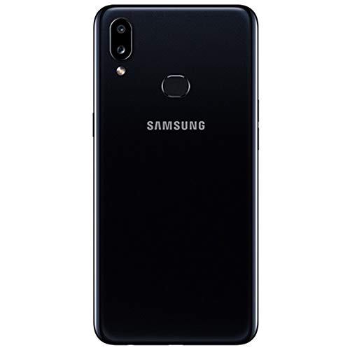 Samsung Galaxy A10s with Fingerprint (32GB, 2GB RAM) 6.2", Android 9.0, Dual SIM GSM Factory Unlocked A107M/DS - US + Global 4G LTE International Model (Black, 32GB + 64GB SD Bundle)