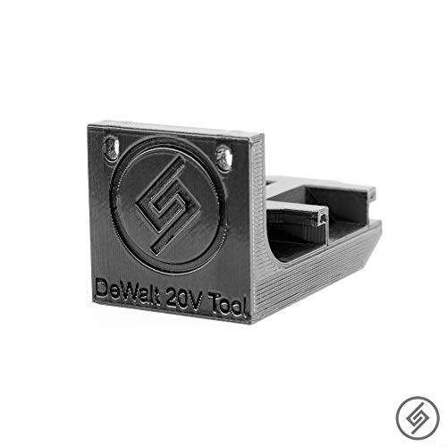 Spartan Mount for DeWalt 20V Tool | Wall Display Hook Holder | Power Tool Storage | Blog DIY Craft Room | All Types | Strong Low Profile Bracket | Convenient Easy Access Garage Organization