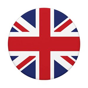 Uk Union Jack Flag British Great Britain - England British PopSockets Swappable PopGrip