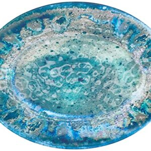 Certified International Radiance Teal 2-Piece Melamine Platter, Set, Multicolored