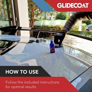 Glidecoat Auto 9H Ceramic Coating 50ML - Ceramic Coating Kit - Professional Protection with Easy Application! High Gloss - Extremely Hydrophobic