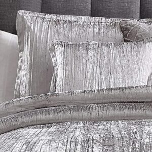 Riverbrook Home Turin Comforter Set, King, Silver, 7 Piece Set