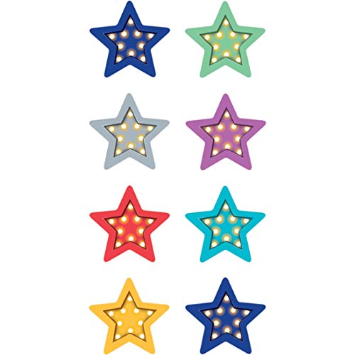 Teacher Created Resources Marquee Stars Accents (5870), Sold as 3 Pack, 90 Pieces Total