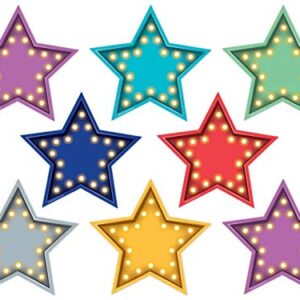 Teacher Created Resources Marquee Stars Accents (5870), Sold as 3 Pack, 90 Pieces Total